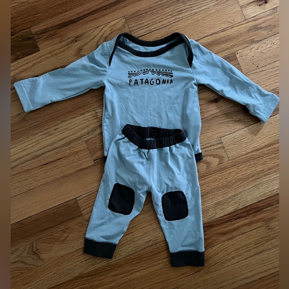 Patagonia baby set.